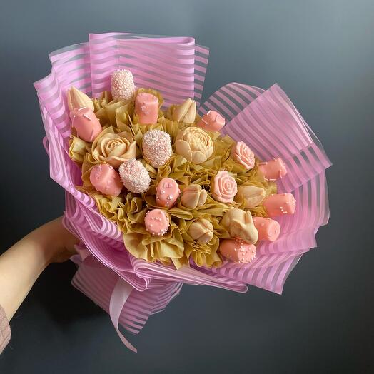 Chocolate bouquet *Bonjour*