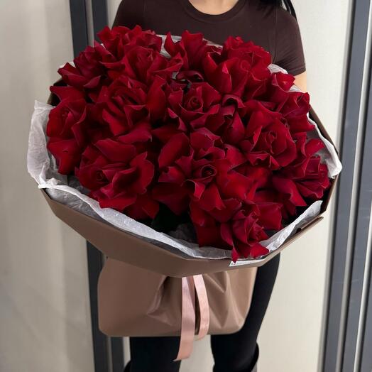 Rosas francesas rojas