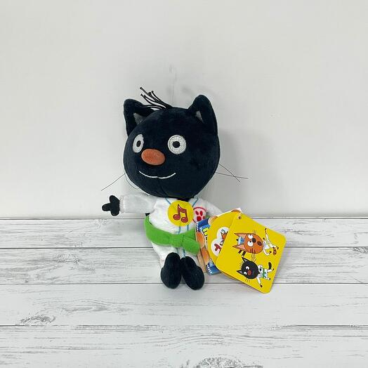 Кот Сажик Мягкая игрушка музыкальная