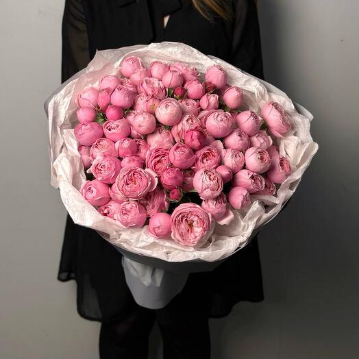 St bouquet 149 из 15 роз Сильва Пинк