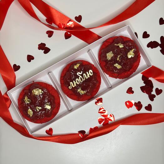 Клубничные Crumbl Cookies! (крамбл кукис) 14 февраля