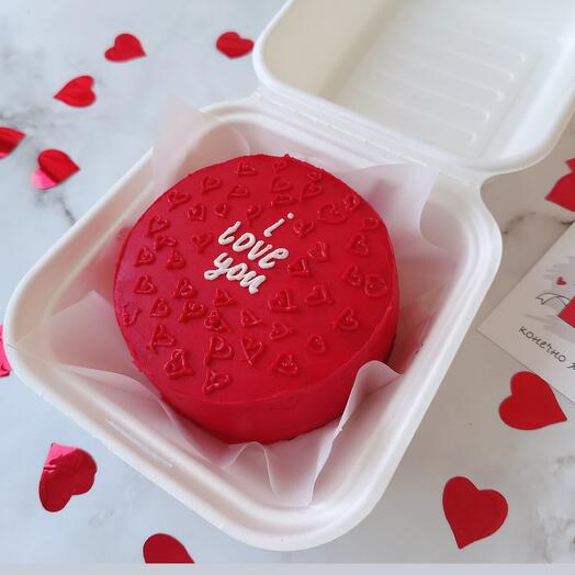 Бенто торт i love you