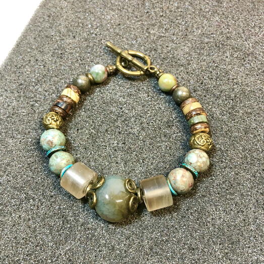 Green Agate Bracelet