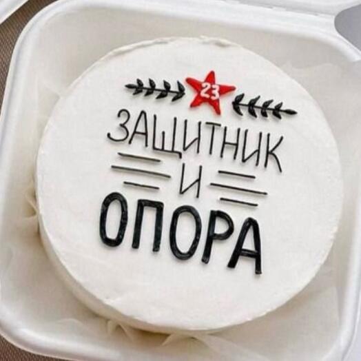 Бенто торт 23 февраля