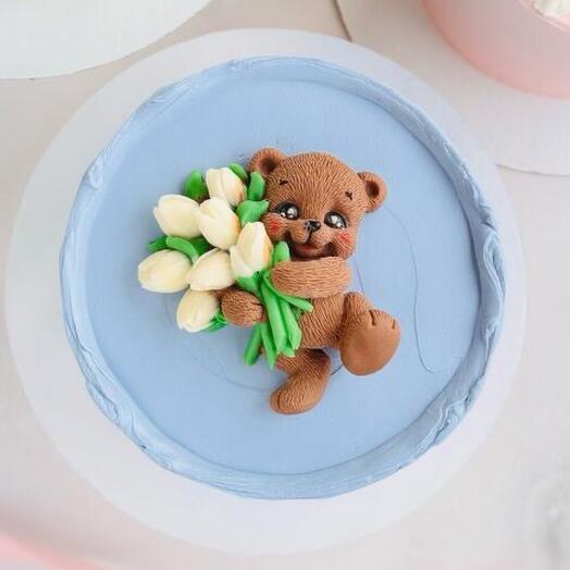 Бенто-торт с мишкой🧸