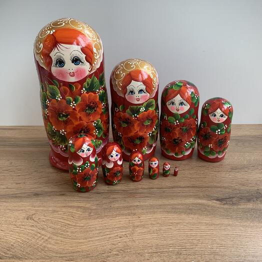 Матрешка, 10 мест