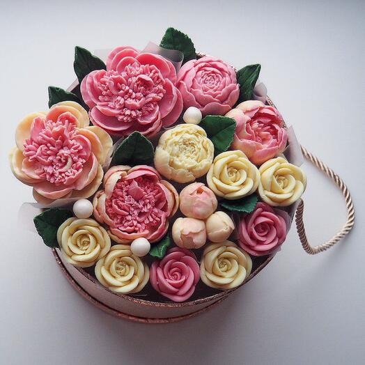 Шоколадные пионы и розы 🥰Необычный подарок