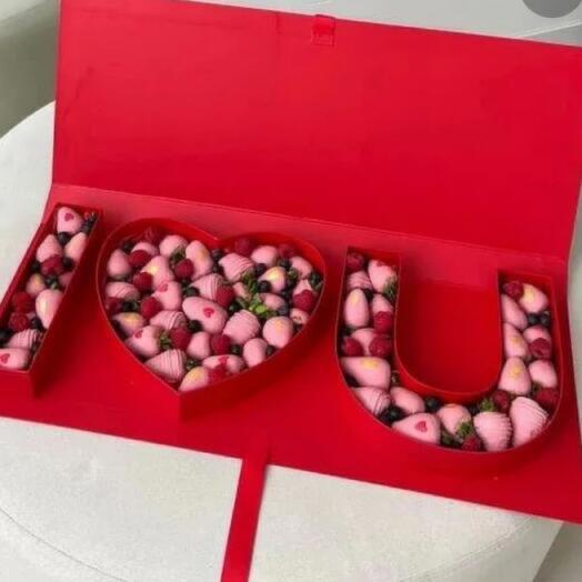 Клубника в шоколаде I Lov U