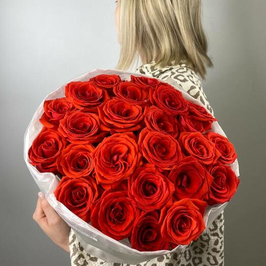 🌹 Букет от Flowersgift из 25 красных роз ▪️ 329