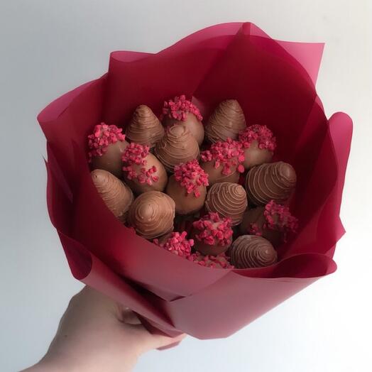 Клубника в шоколаде букет М♥️