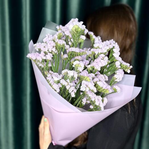 Монобукет из красивой и необыкновенной статицы 💜