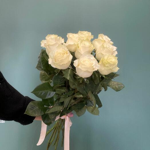 Букет из белых роз
