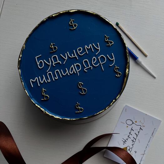 Бенто макси торт для будущего миллиардера