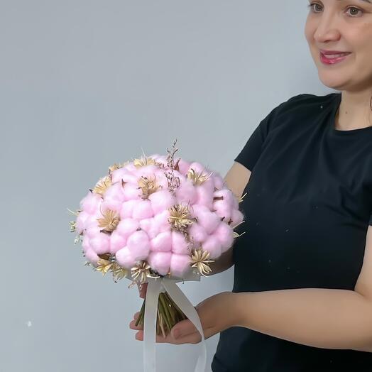 Свадебный букет невесты из сухоцветов 🤍🌿