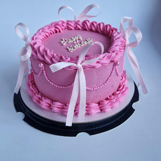 Торт бисквитный малиновый ламбет