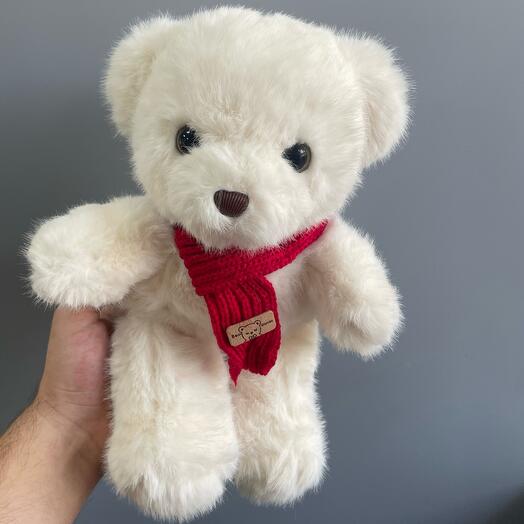 Красный шарфик