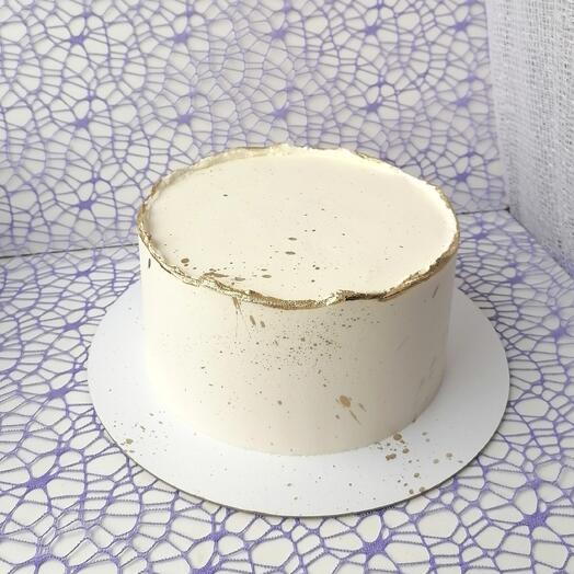 Торт 1 кг "золотые брызги"