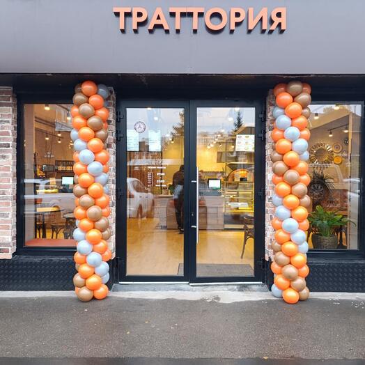 👉 Колонна из шаров