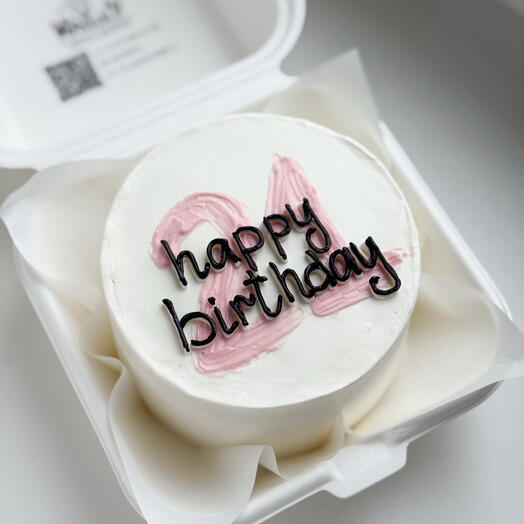 Бенто торт happy birthday на день рождения