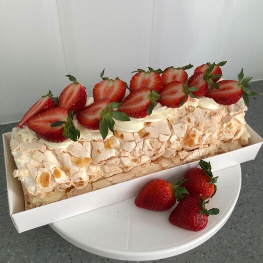 Меренговый рулет 14 февраля