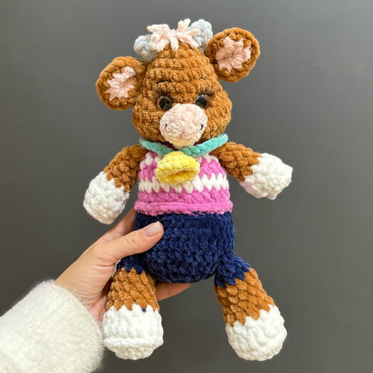 Коровка с колокольчиком