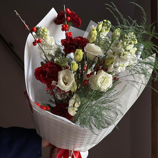 Огни в снегу