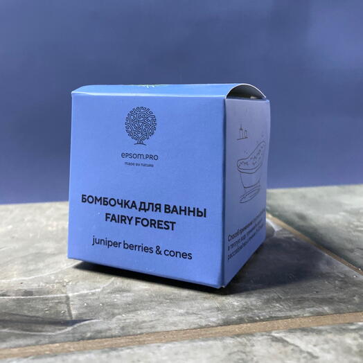 Бомбочка для ванны Juniper berries   cones