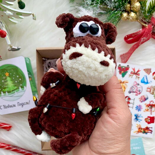 Новогодний подарочный набор с лошадкой