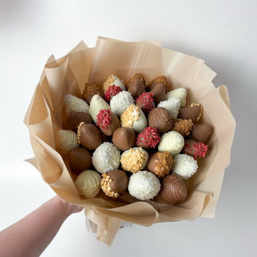 Клубника в шоколаде букет️ L🍓