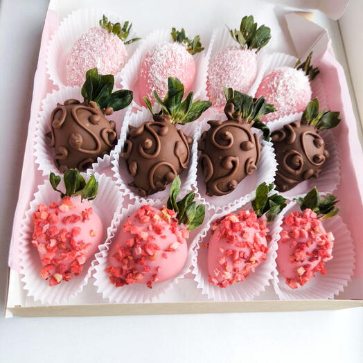 Клубника🍓 в шоколаде 12 штук 🔥