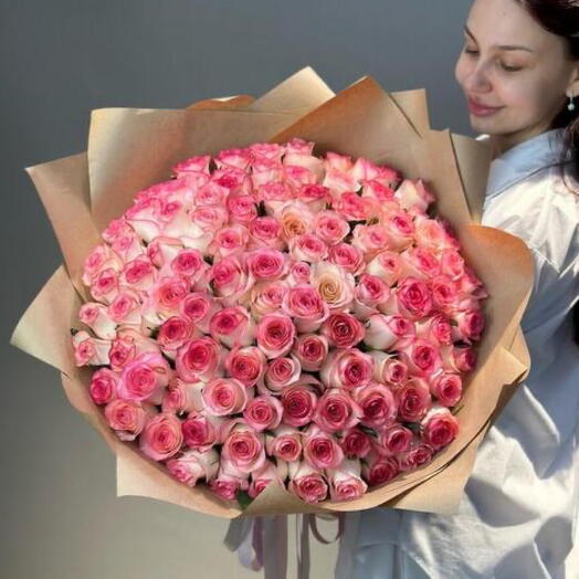 101 розовая Роза