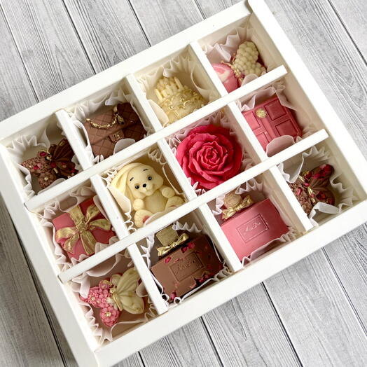 Set de regalo de chocolate para tus seres queridos