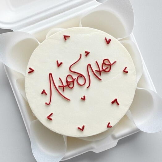 Бенто торт Люблю
