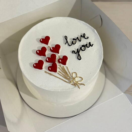 Бенто торт "Love you" в подарок