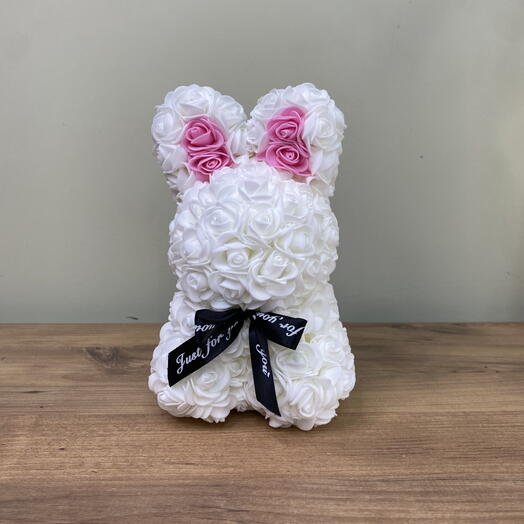 White bunny