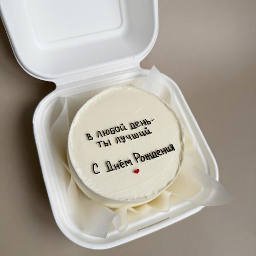 Бенто-торт с днем рождения