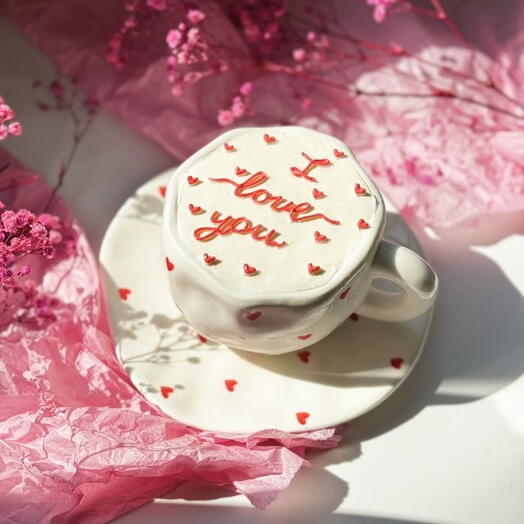 Торт в кружке