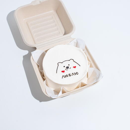 Бенто торт Люблю