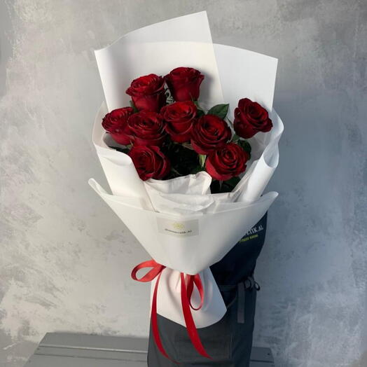 ️Букет 363 «Алый акцент»