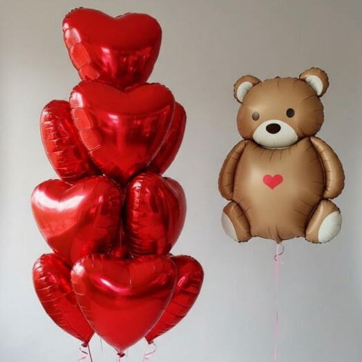 Сет с Мишкой на 14 февраля