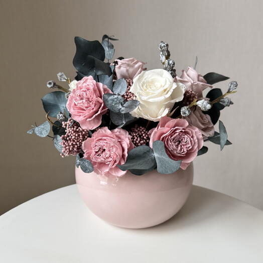 Композиция из стабилизированных роз