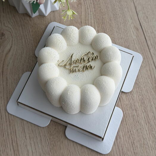 Бенто  торт «Люблю тебя» для любимой