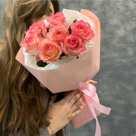 7 роз 🌹🎀