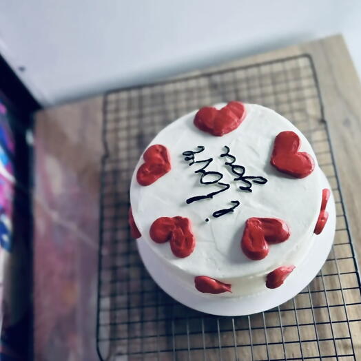 Любовь торт дизайн сердце