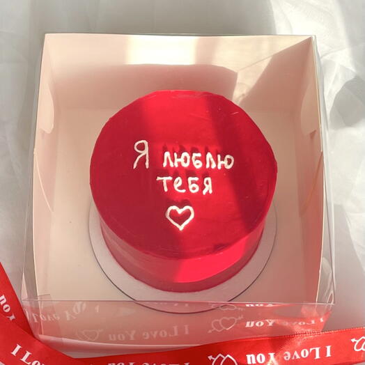 Бенто торт я люблю тебя