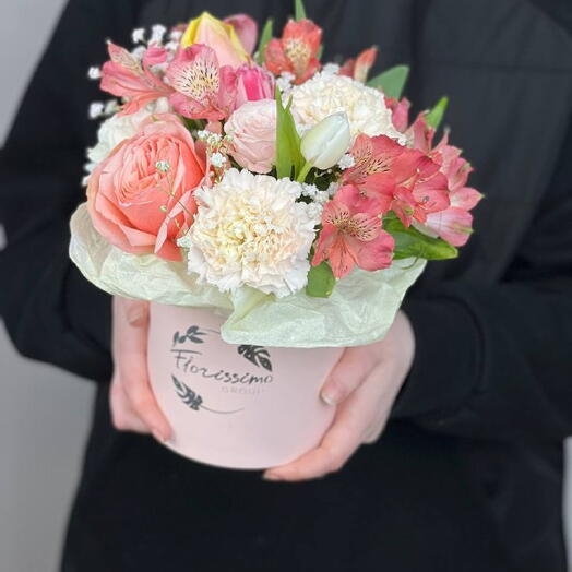 Композиция персиковая