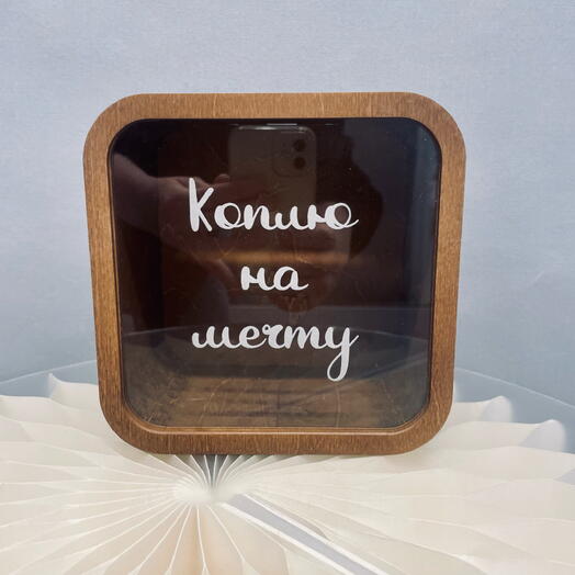 Копилка «коплю на мечту»