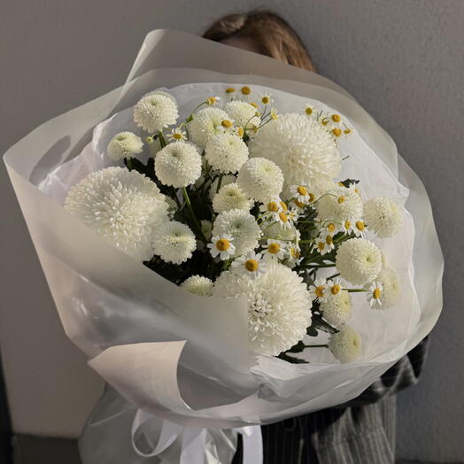 Сборный букет «Chamomile»