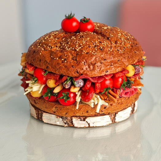 Bouquet de hamburguesa para hombre / Bouquet de carne