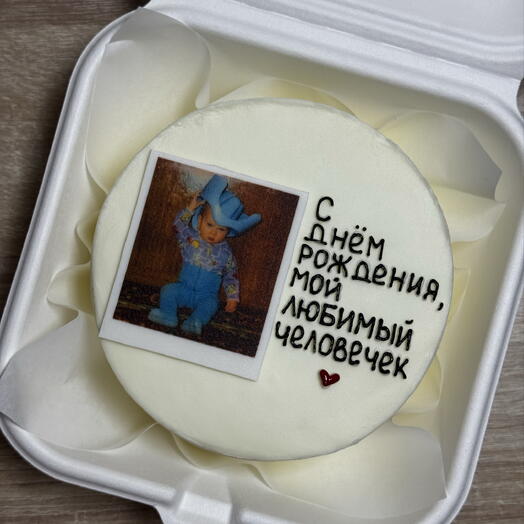 Бенто торт для любимой/любимого с фото